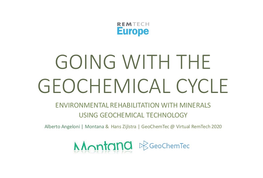 RemTech 2020: Going with the geochemical cycle