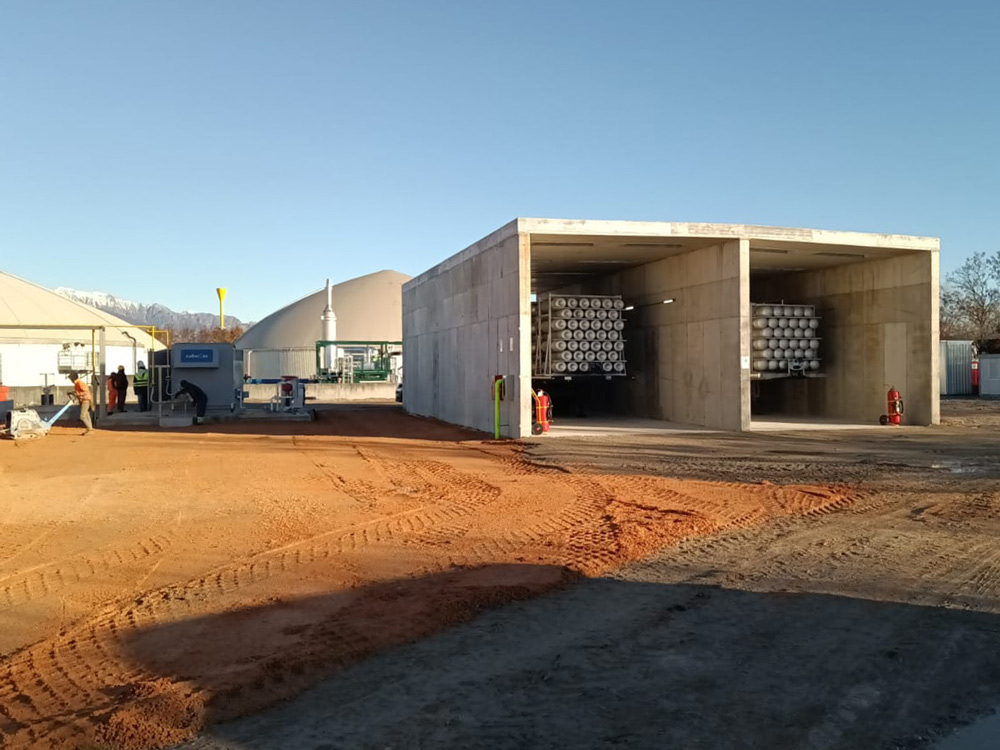 Impianto Biometano Bienerys Ingngeria ambientale Montana