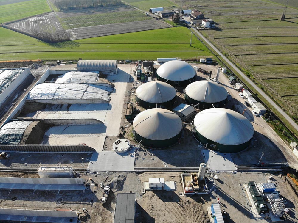 Impianto Biometano Bienerys Ingngeria ambientale Montana
