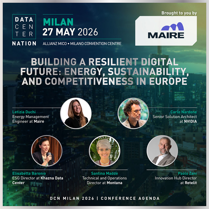 Intervento Maire Data Center Nation 2026 Montana Official Sponsor